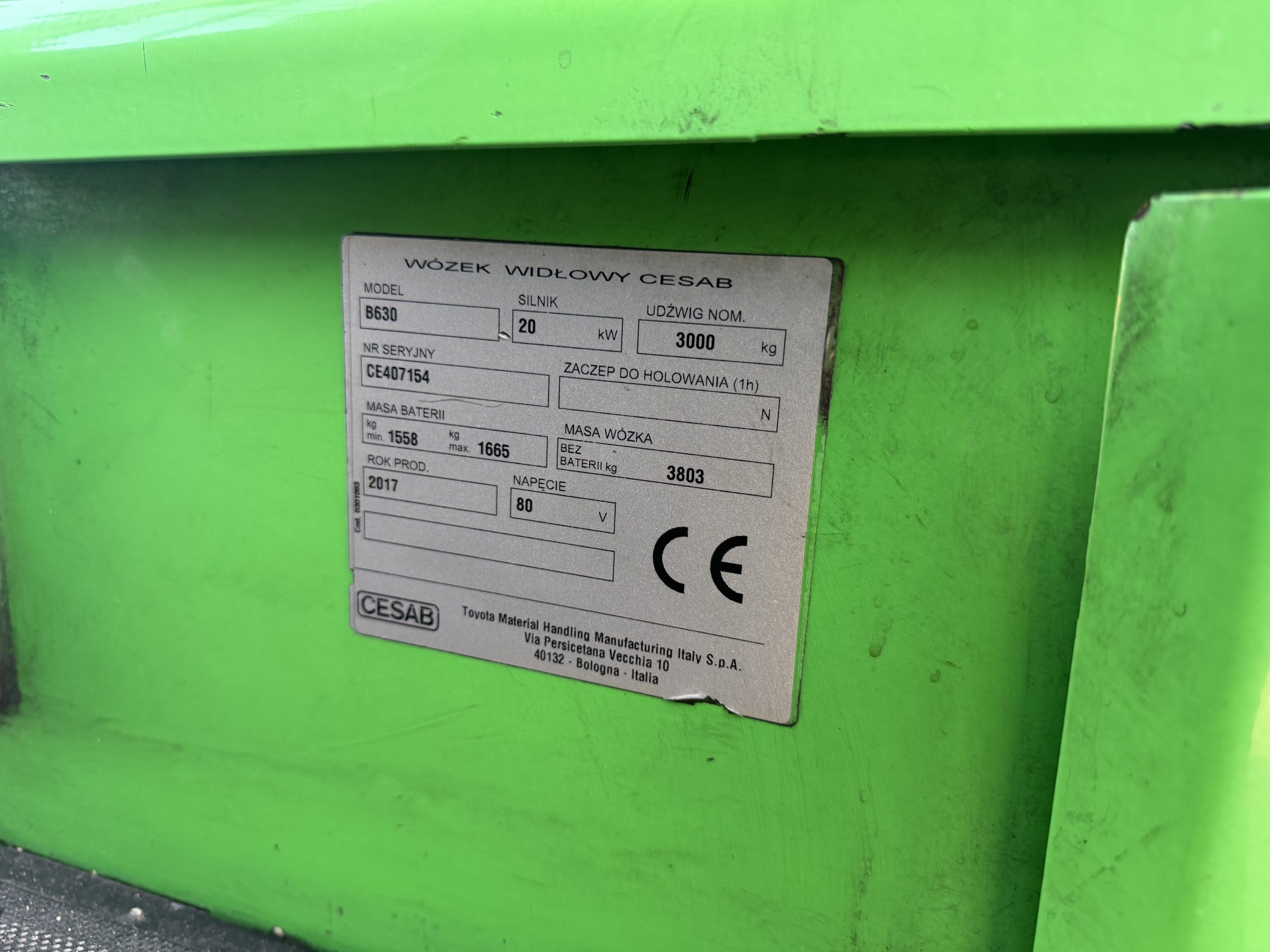 BM00246 | CESAB B630 - Image 13