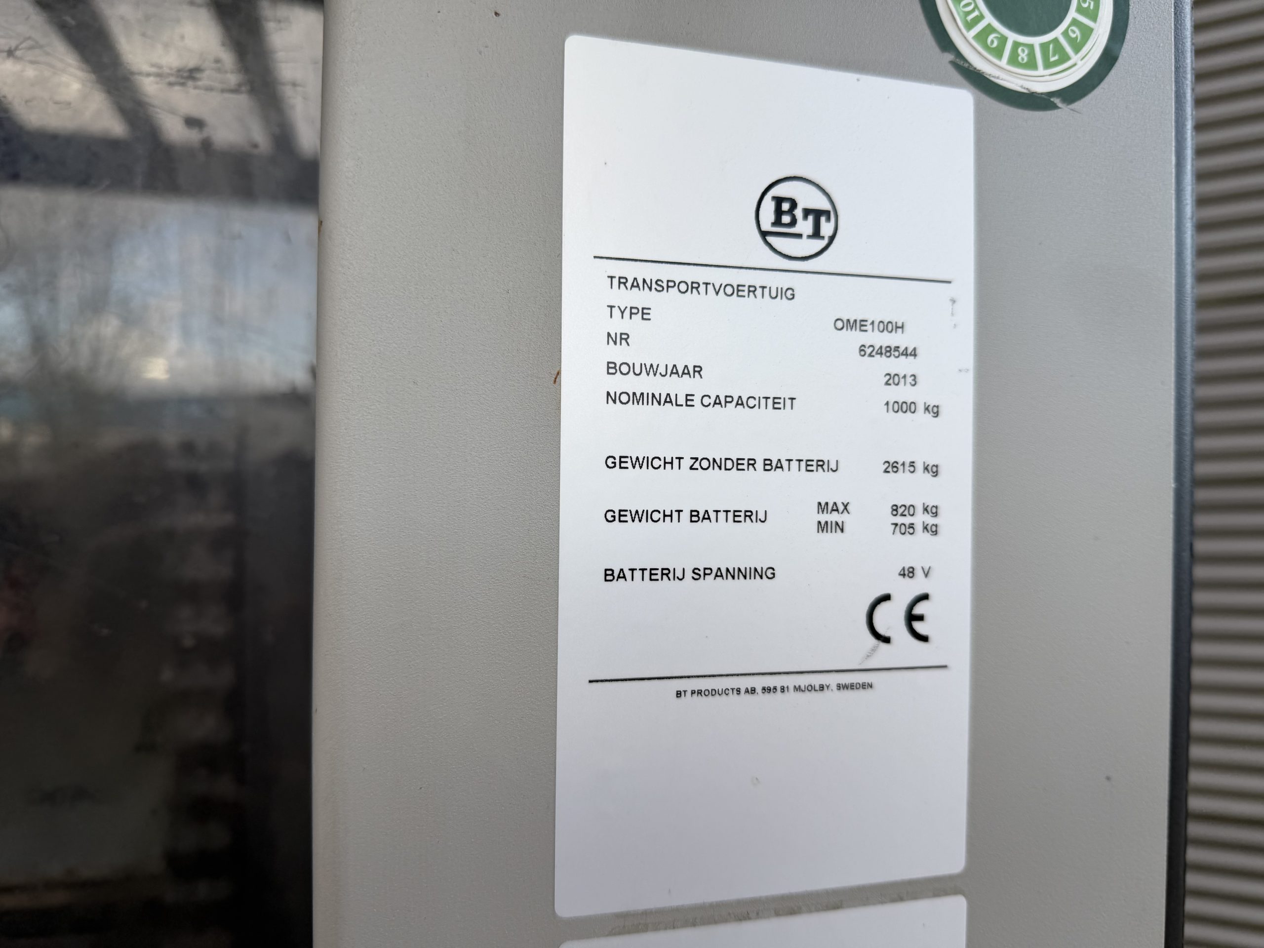 BM00291 | TOYOTA OME100H - Image 10